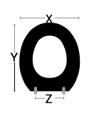 COPRIVASO ADATTABILE X MM 365 - Y MM 435 - Z MM 120-180