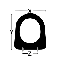 COPRIVASO ADATTABILE X MM 355 - Y MM 430 - Z MM 140-165