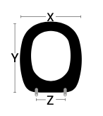 COPRIVASO ADATTABILE X MM 342 - Y MM 432 - Z MM 160