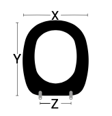 COPRIVASO ADATTABILE X MM 370 - Y MM 440-490 - Z MM 120-210