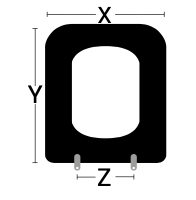 COPRIVASO ADATTABILE X MM 355 - Y MM 424-474 - Z MM 120-210