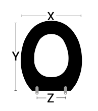COPRIVASO ADATTABILE X MM 340 - Y MM 443 - Z MM 107-207