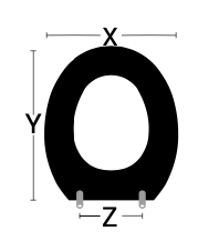 COPRIVASO ADATTABILE X MM 374 - Y MM 439 - Z MM 135-185