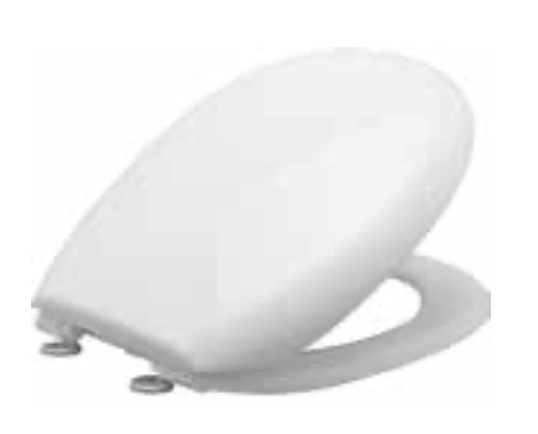 Tavoletta WC Universale. X: 368mm / Y: 420mm / Z: 130-185mm