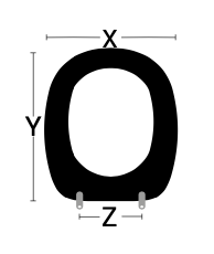 COPRIVASO ADATTABILE X MM 360 - Y MM 448 - Z MM 126-183
