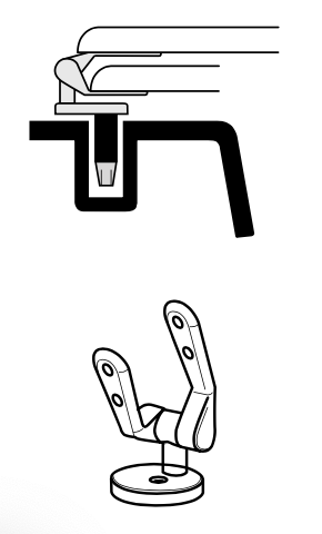 Tavoletta WC Adattabile X:352mm - Y:443mm - Z:135-159mm