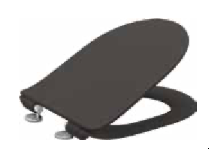 Tavoletta WC color Grafite Satinato per App di Flaminia