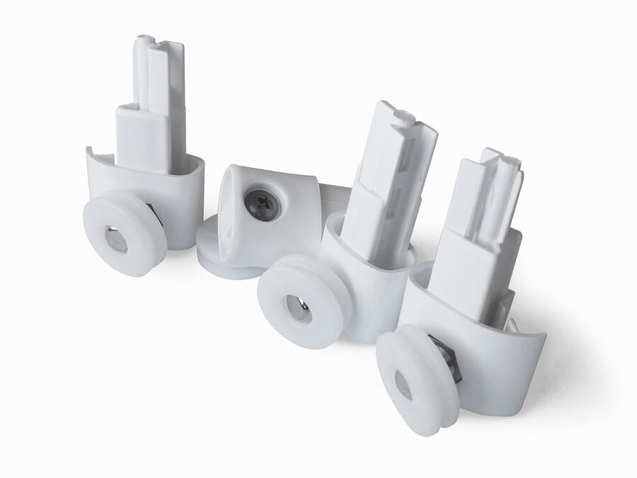 Rotelle Box Doccia:800/10 carrelli doccia serie lunes (4pezzi)