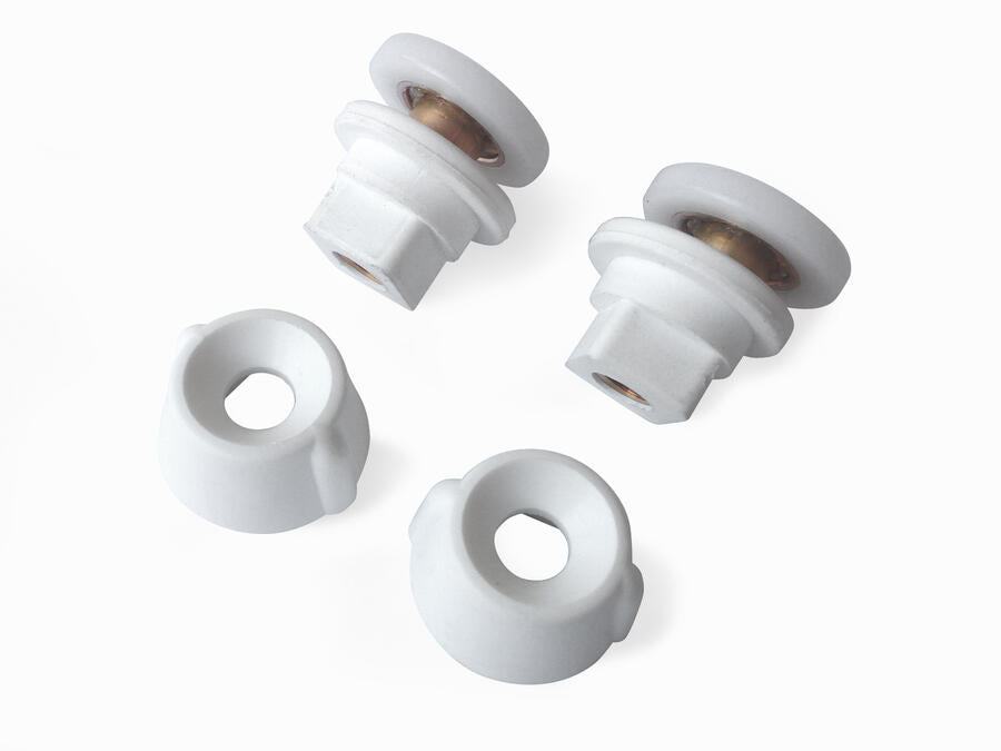 ROTELLE PER BOX DOCCIA:FLEX301 RICAMBIO PER BOX DOCCIA JACUZZI SERIE FLEXA (2PEZZI)