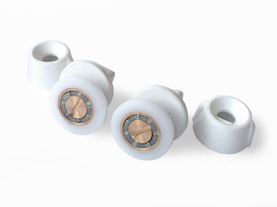 ROTELLE PER BOX DOCCIA:FLEX301 RICAMBIO PER BOX DOCCIA JACUZZI SERIE FLEXA (2PEZZI)