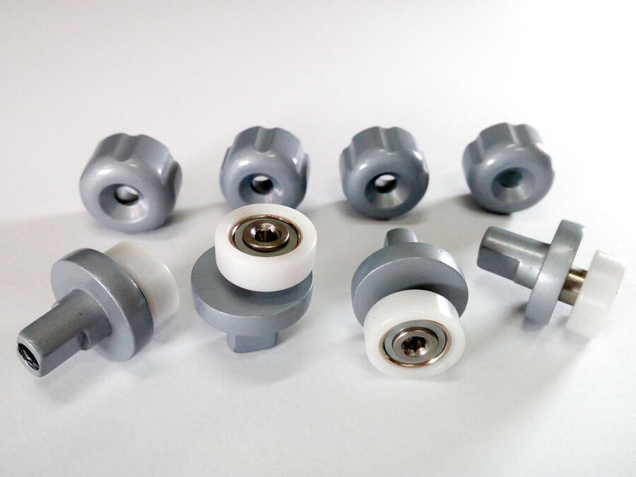 ROTELLE PER BOX DOCCIA:R700/07 KIT 4 SUPPORTI DOCCIA COMPLETI