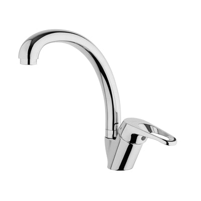 Miscelatore monoforo lavello con bocca orientabile PIRALLA mod. NAOMI