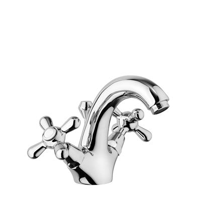 Rubinetto lavabo monoforo, scarico 1”1/4 PIRALLA . mod Sofia