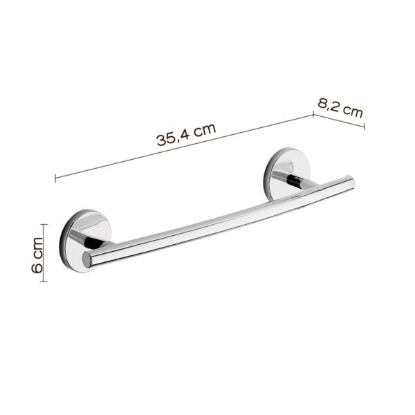 Porta asciugamani 35 cm cromato "Vermont pro"