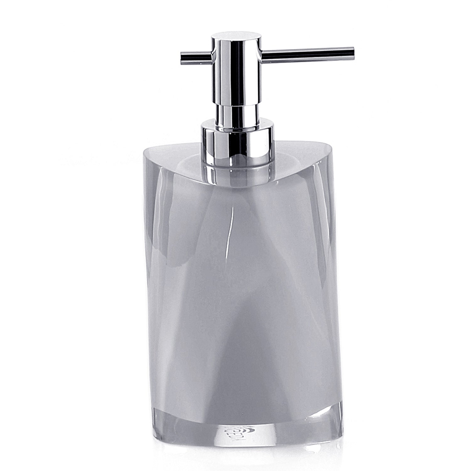 Dispenser sapone argento "Twist"