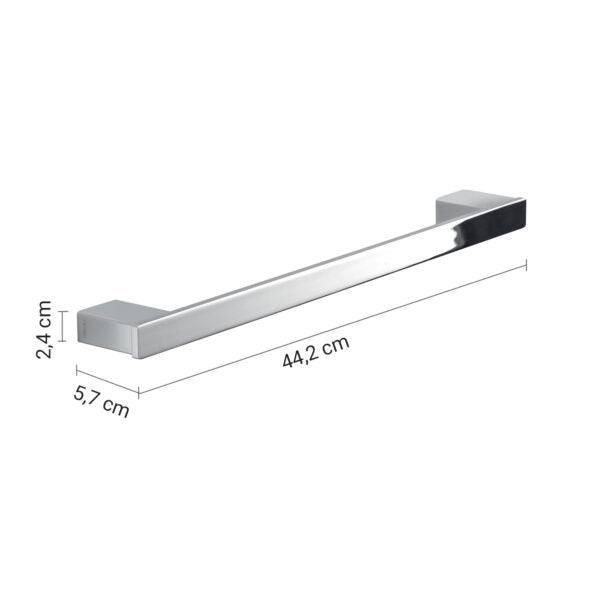 Porta asciugamani 45 cm cromato "Lounge"