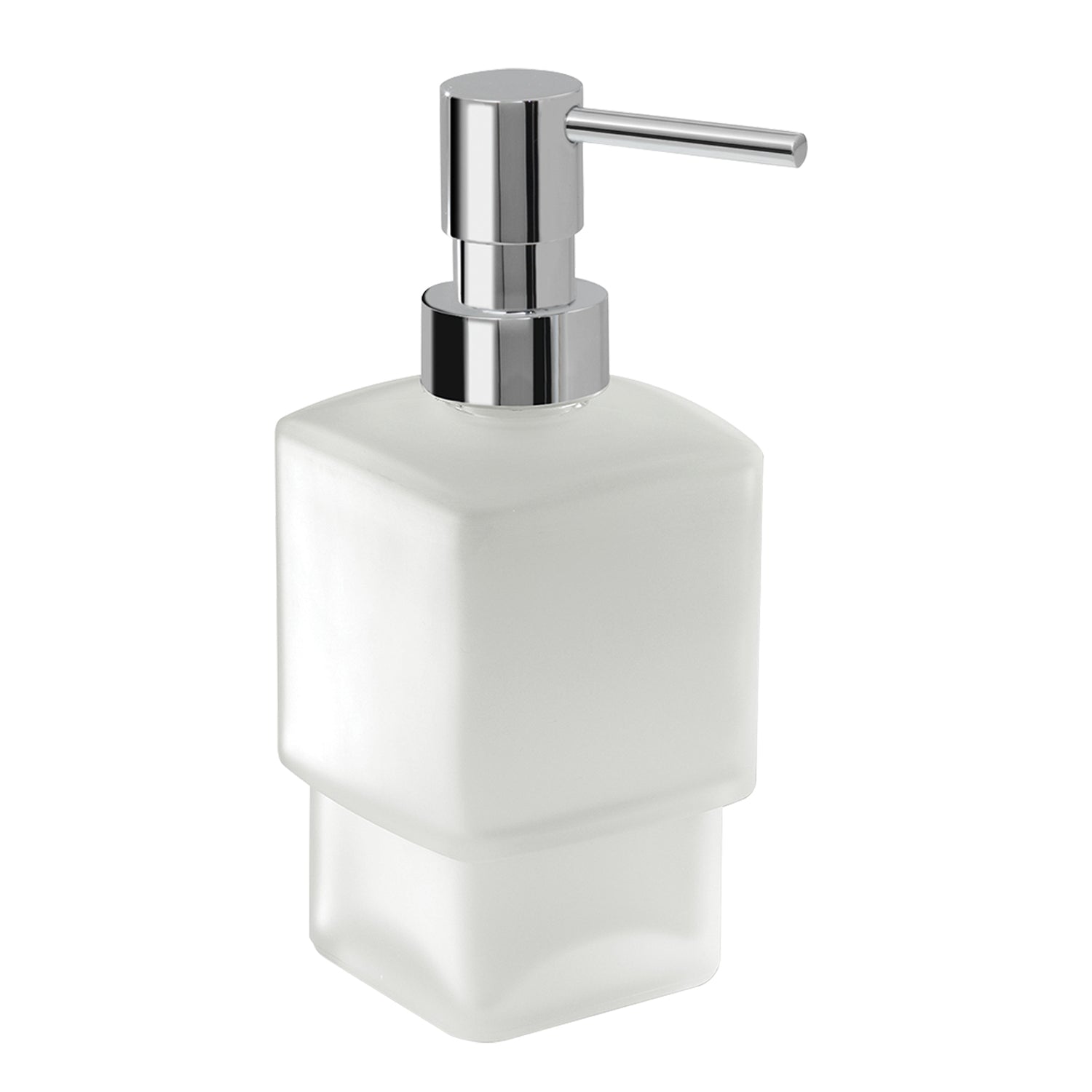 Dispenser sapone x 5447 satinato/cromato "Lounge"