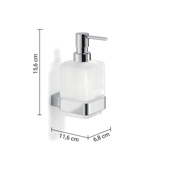 Dispenser sapone cromato "Lounge"