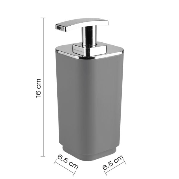 Dispenser sapone grigio "Seventy"