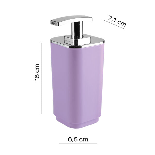 Dispenser sapone lilla "Seventy"