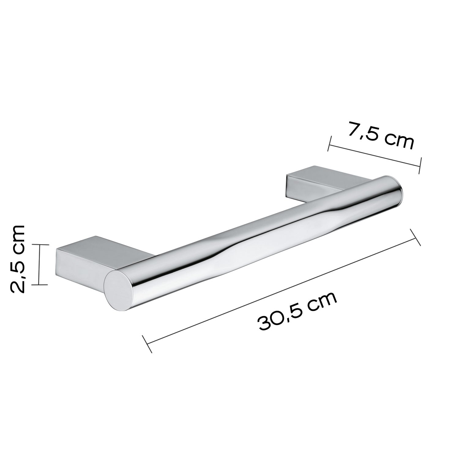 Maniglione 30 cm cromato "Canarie"