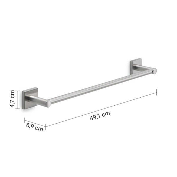 Portasalviette 45 cm spazzolato "Fuji"