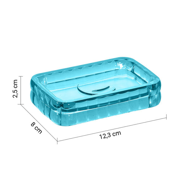 Porta sapone turchese "Glady"