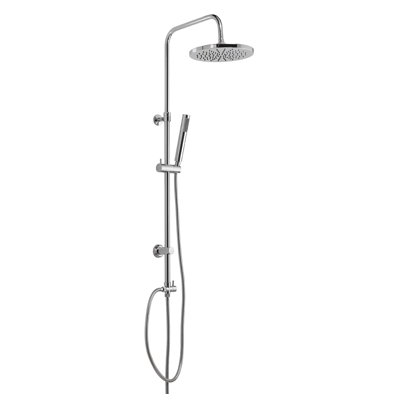 Colonna doccia 1 getto soffione  25 cm cromato "Star 00"