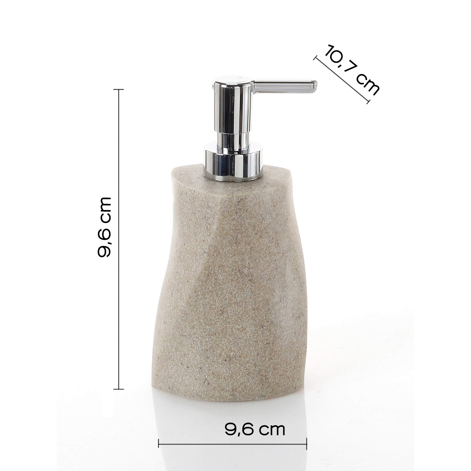 Dispenser sapone beige "Libra"