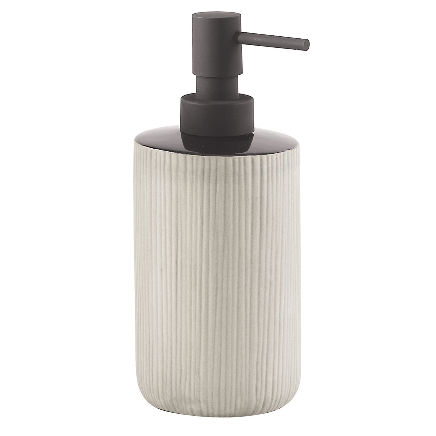 Dispenser sapone grigio "Naomi"