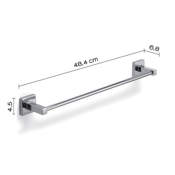 Porta asciugamani 45 cm cromato "Olimpo"