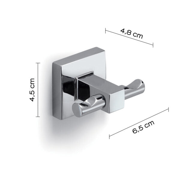 Appendi accappatoio cromato "Olimpo"