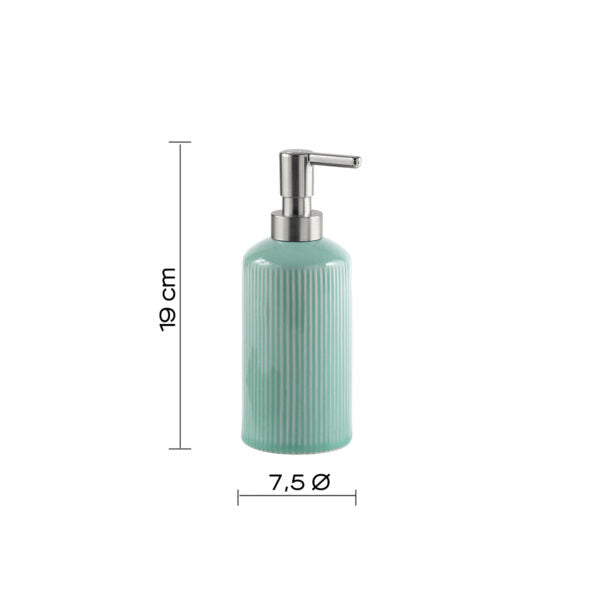 Dispenser sapone acquamarina "Sabina"