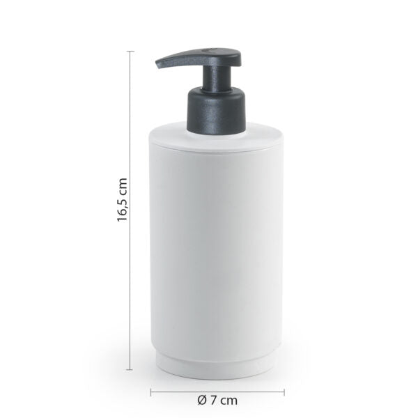 Dispenser sapone bianco "Sharon"