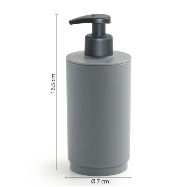 Dispenser sapone grigio "Sharon"