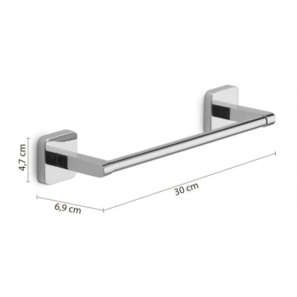 Porta asciugamani 30 cm cromato "Tonga"