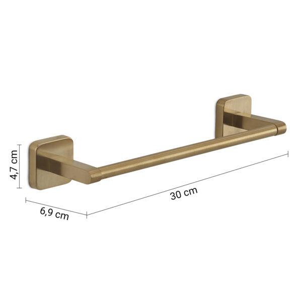 Porta asciugamani 30 cm oro matt "Tonga"