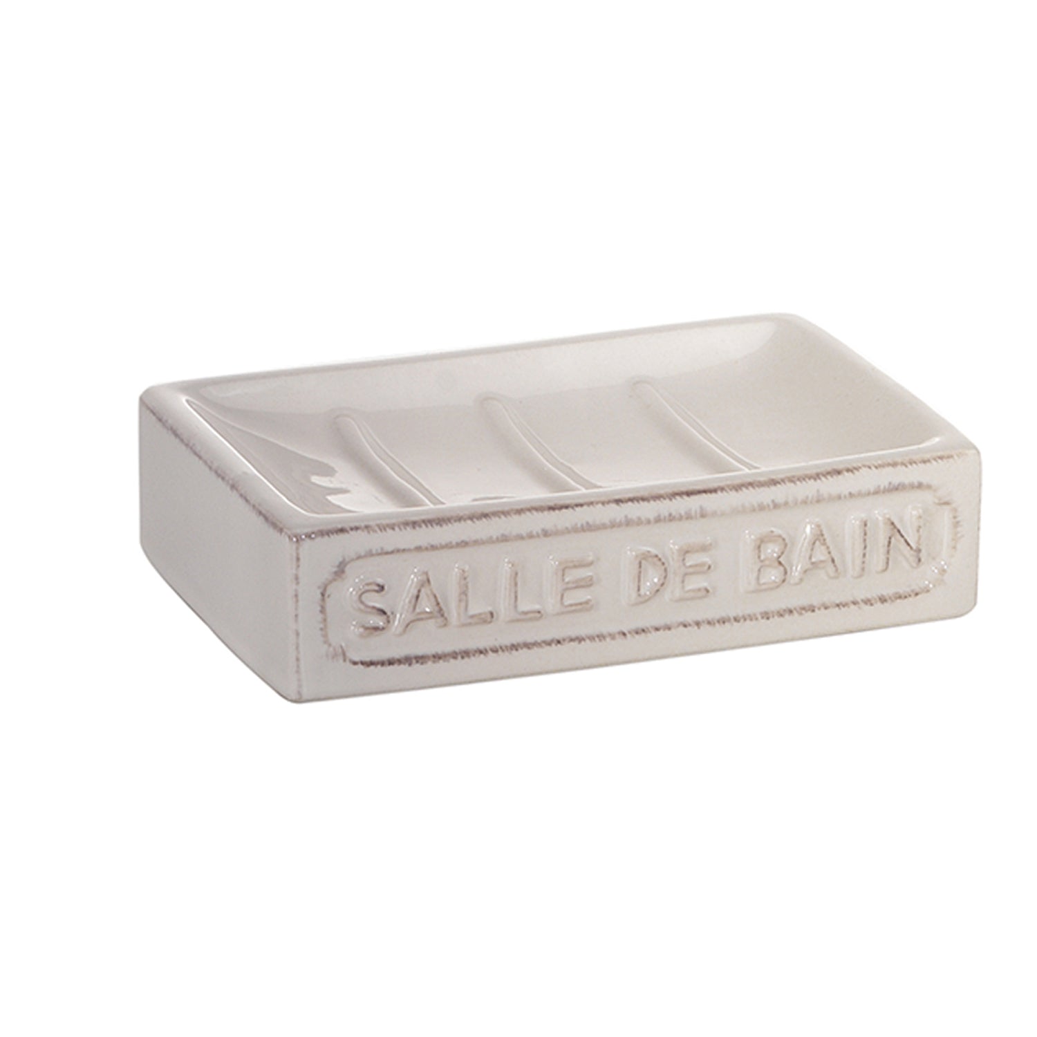 Porta sapone bianco "Vivienne"