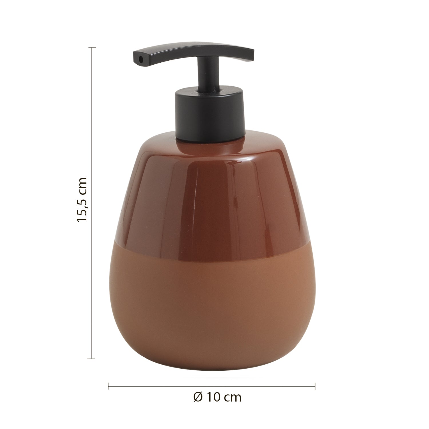 Dispenser sapone terracotta "Wilma"