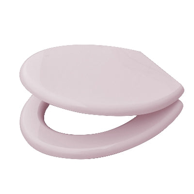 Sedile wc universale per vaso infanzia rosa 33,5-39x27,3x7-17,5 cm