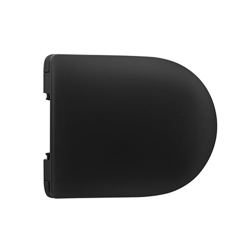 Tavoletta wc greta slim soft closing nero opaco