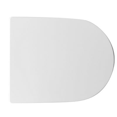 Tavoletta wc resort slim con soft closing 45,2x35x12-22 cm