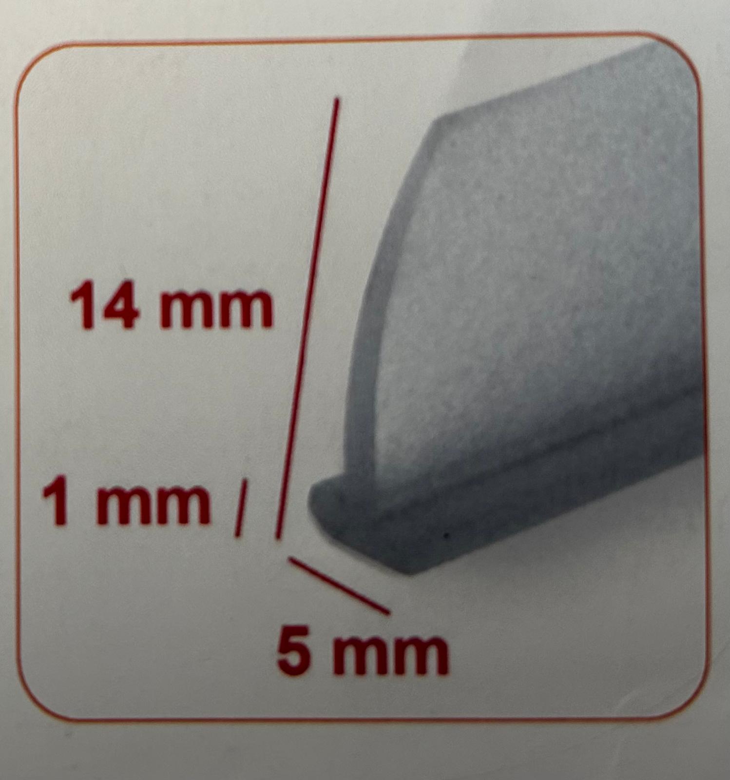 Guarnizioni Doccia Box Guarnizione Doccia Curva 2x40cm - Sigilla - Foto 2