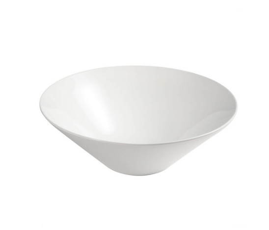 Lavabo da appoggio in ceramica bianco diam. 40,5 cm MOD. LVA03