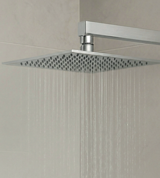 Kit doccia cromato modello "Square"