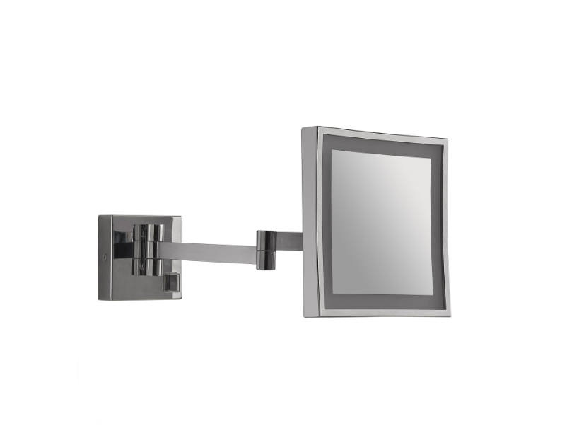 Specchio ingraditore cromato "Nina"