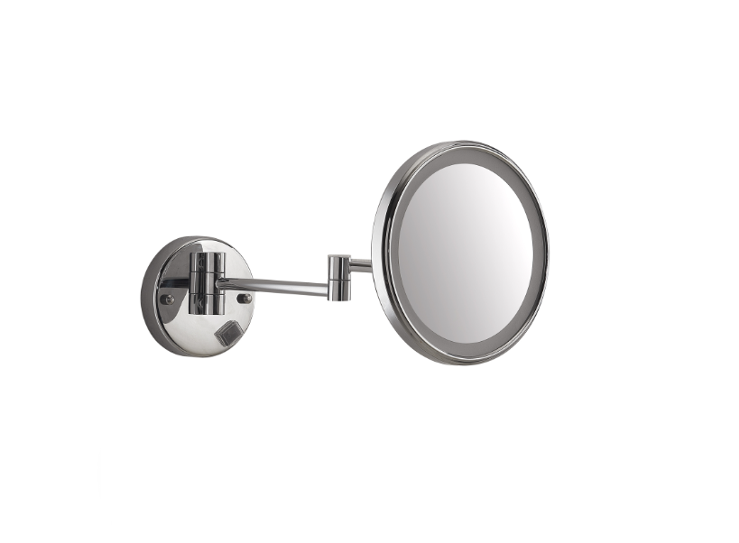 Specchio ingraditore cromato "Eva"