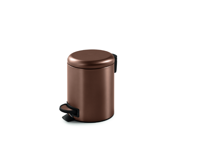 Portarifiuti 5 lt oro rosa "Potty"