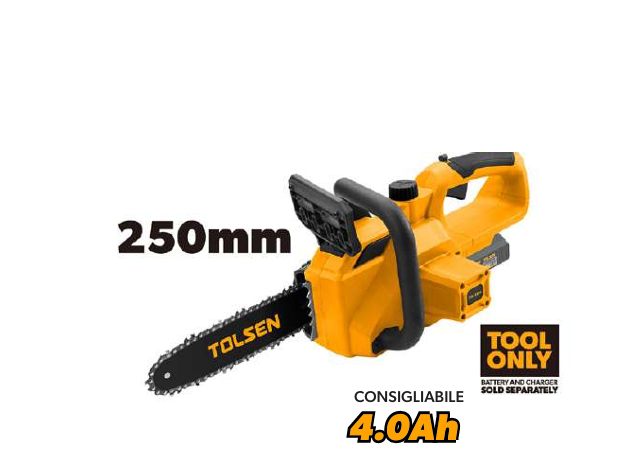 Elettrosega a batteria Tolsen