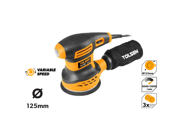 Levigatrice rotorbitale 350 W Tolsen